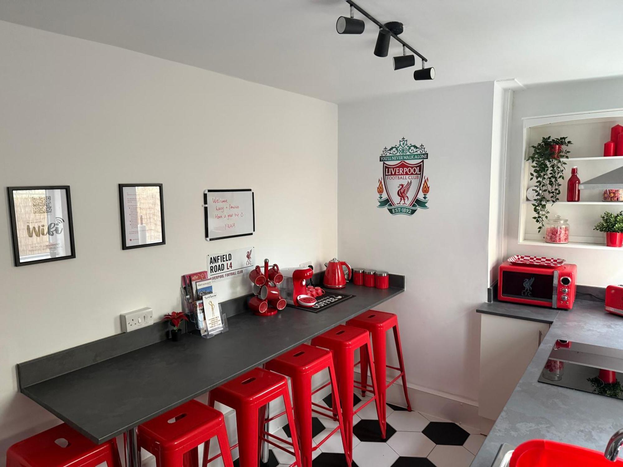 Anfield Abode - Entire Lfc Themed House Villa Liverpool Luaran gambar