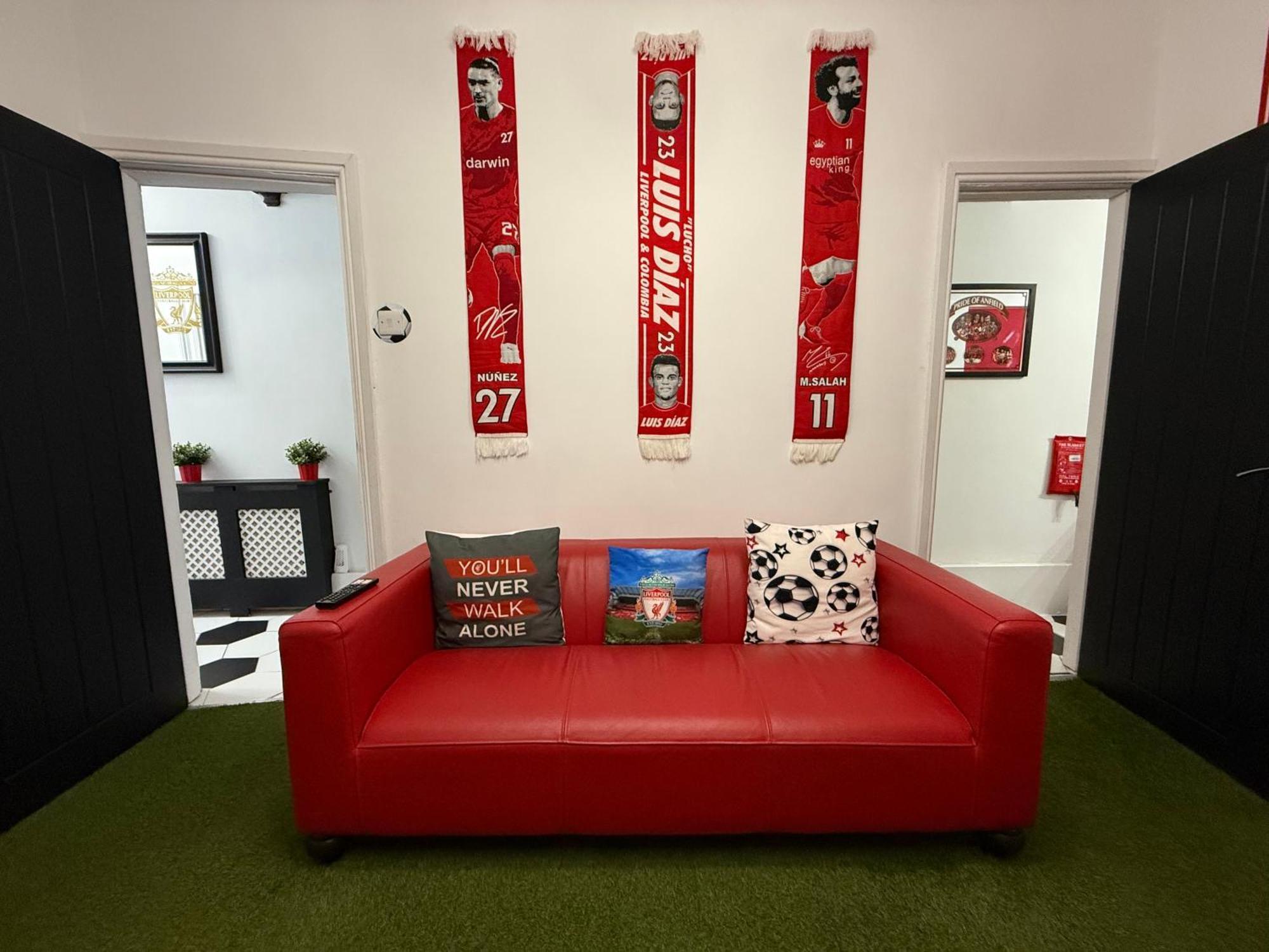 Anfield Abode - Entire Lfc Themed House Villa Liverpool Luaran gambar