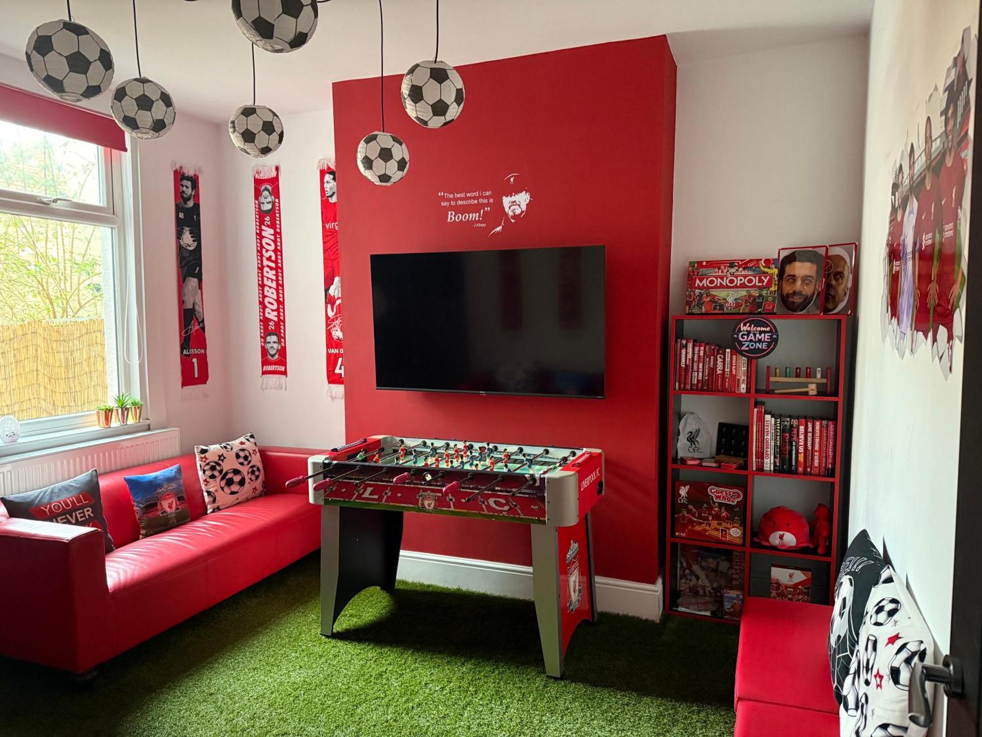 Anfield Abode - Entire Lfc Themed House Villa Liverpool Luaran gambar